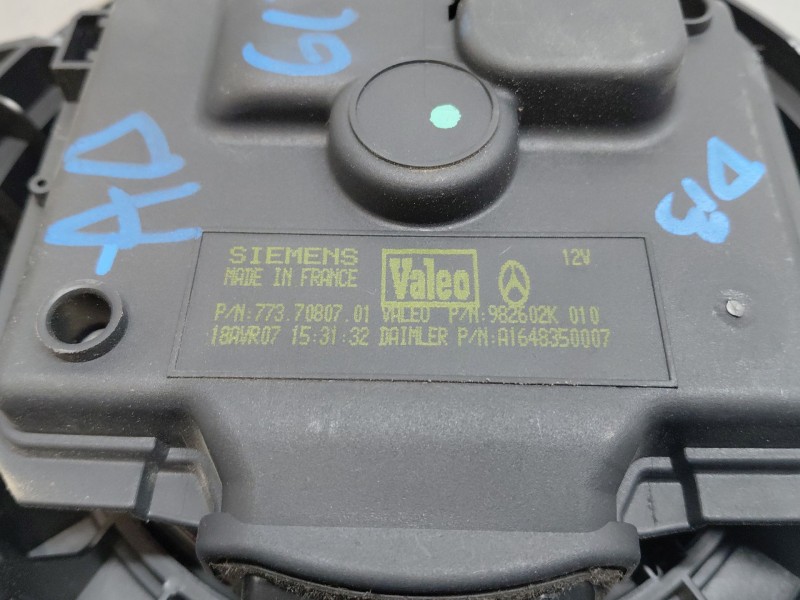 Recambio de motor calefaccion para mercedes-benz clase gl (x164) 4-matic referencia OEM IAM A1648350007  