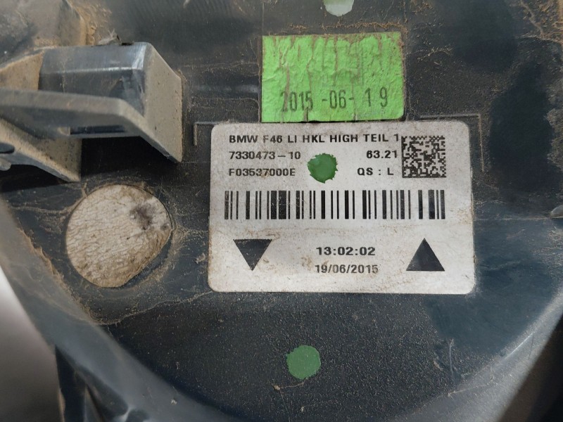 Recambio de piloto trasero izquierdo para bmw 2 gran tourer (f46) 218 d referencia OEM IAM 63217330473  