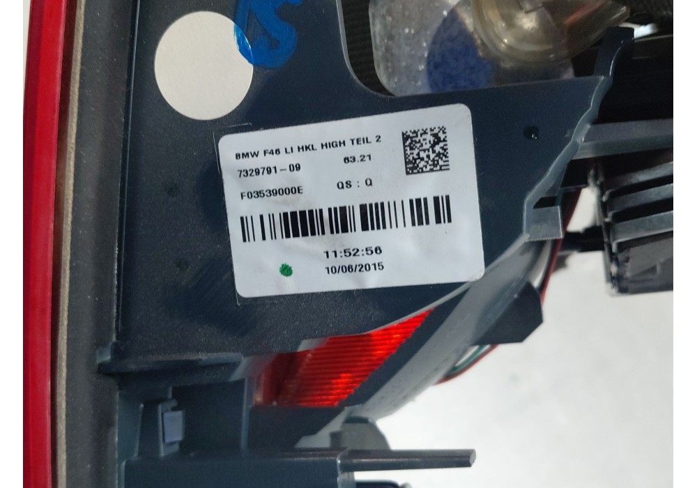 Recambio de piloto trasero izquierdo interior para bmw 2 gran tourer (f46) 218 d referencia OEM IAM 63217329791  