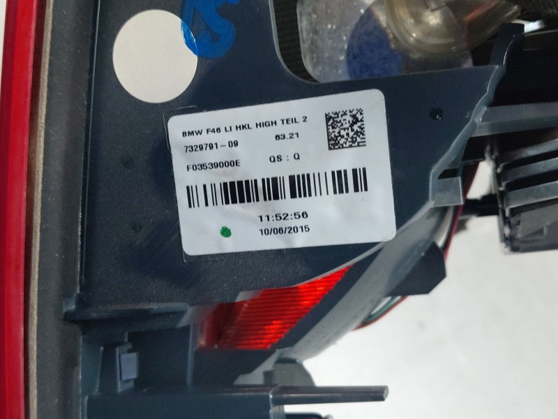 Recambio de piloto trasero izquierdo interior para bmw 2 gran tourer (f46) 218 d referencia OEM IAM 63217329791  