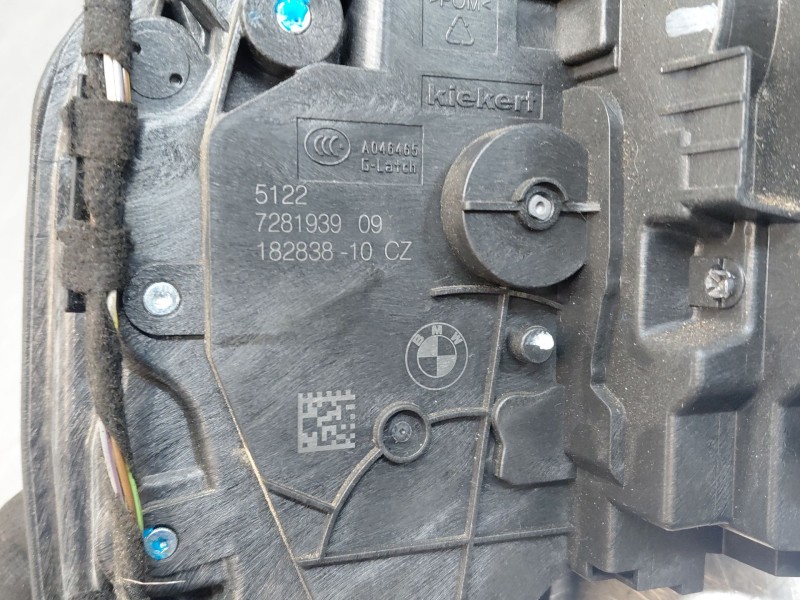 Recambio de cerradura puerta trasera izquierda para bmw 2 gran tourer (f46) 218 d referencia OEM IAM 51227281939  