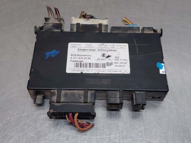 Recambio de modulo electronico para mercedes-benz clase gl (x164) 4-matic referencia OEM IAM A2118700085  