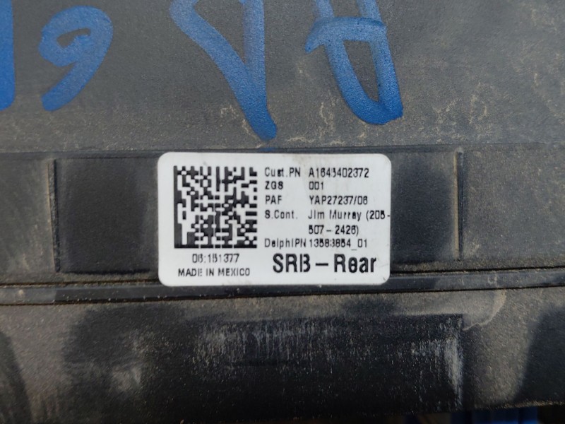 Recambio de caja reles / fusibles para mercedes-benz clase gl (x164) 4-matic referencia OEM IAM A1645402372  