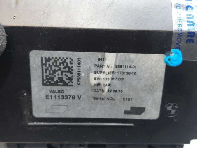 Recambio de modulo electronico para bmw 2 gran tourer (f46) 218 d referencia OEM IAM 64119381114  