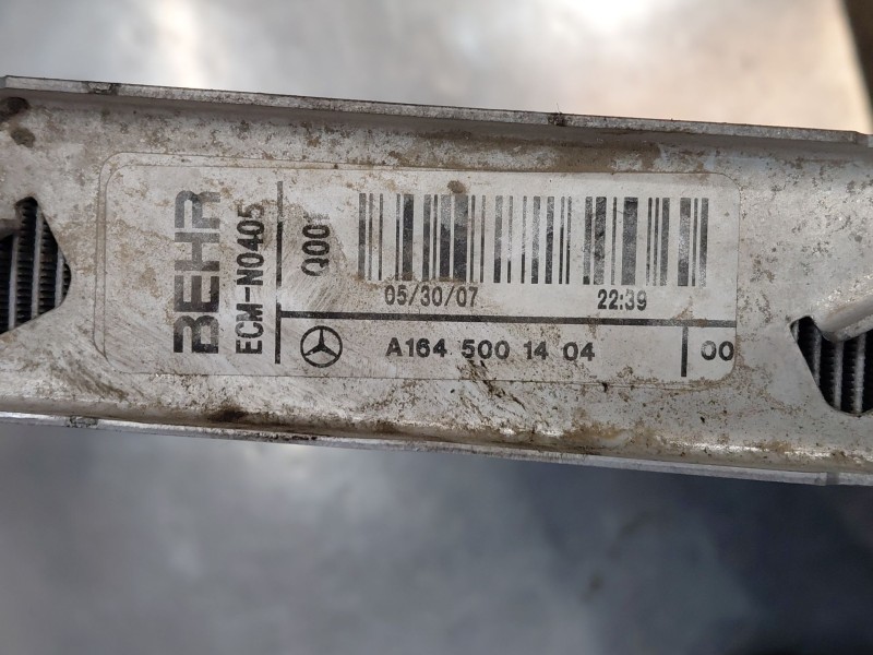Recambio de radiador agua para mercedes-benz clase gl (x164) 4-matic referencia OEM IAM A1645000003 A1645001404 