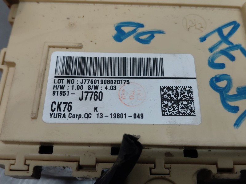 Recambio de caja reles / fusibles para kia xceed drive referencia OEM IAM   