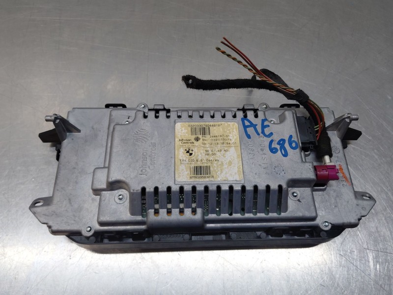 Recambio de pantalla multifuncion para bmw x1 (e84) sdrive 18 d referencia OEM IAM   