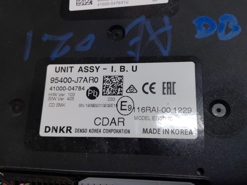 Recambio de modulo electronico para kia xceed drive referencia OEM IAM   