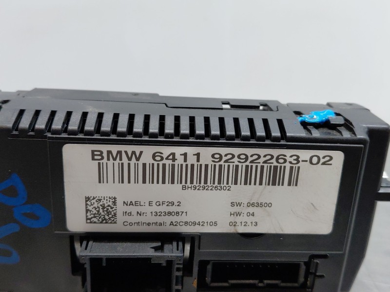 Recambio de mando climatizador para bmw x1 (e84) sdrive 18 d referencia OEM IAM   