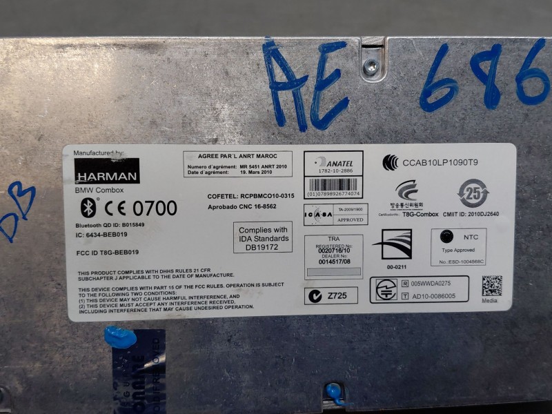 Recambio de modulo electronico para bmw x1 (e84) sdrive 18 d referencia OEM IAM   