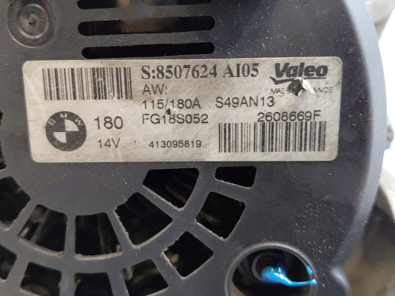 Recambio de alternador para bmw x1 (e84) sdrive 18 d referencia OEM IAM   
