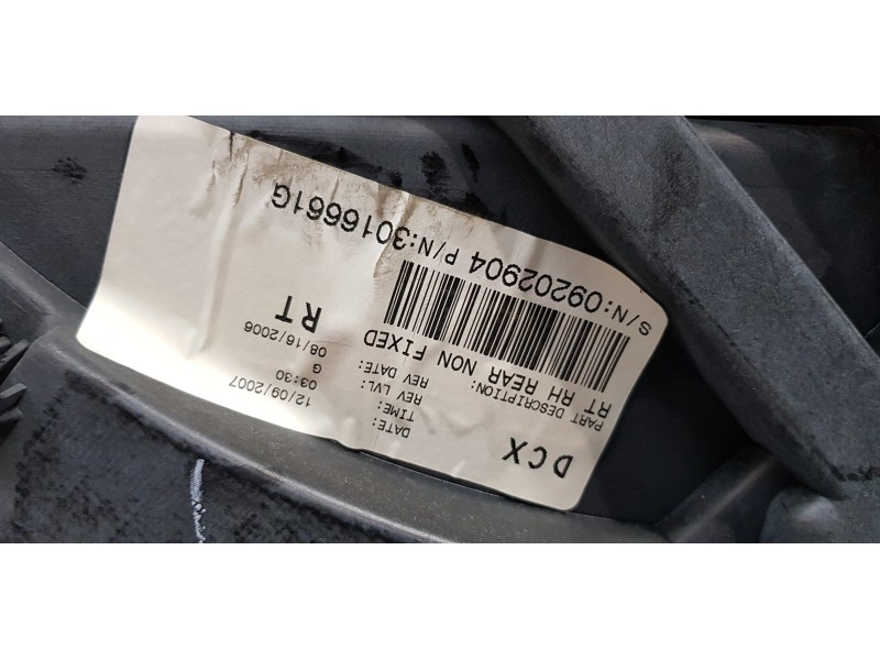 Recambio de elevalunas trasero derecho para chrysler grand voyager limited referencia OEM IAM 3016661G  