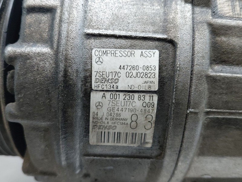 Recambio de compresor aire acondicionado para mercedes-benz clase gl (x164) 4-matic referencia OEM IAM A0012308311  