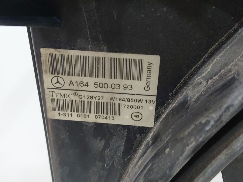 Recambio de electroventilador para mercedes-benz clase gl (x164) 4-matic referencia OEM IAM A1645000393  