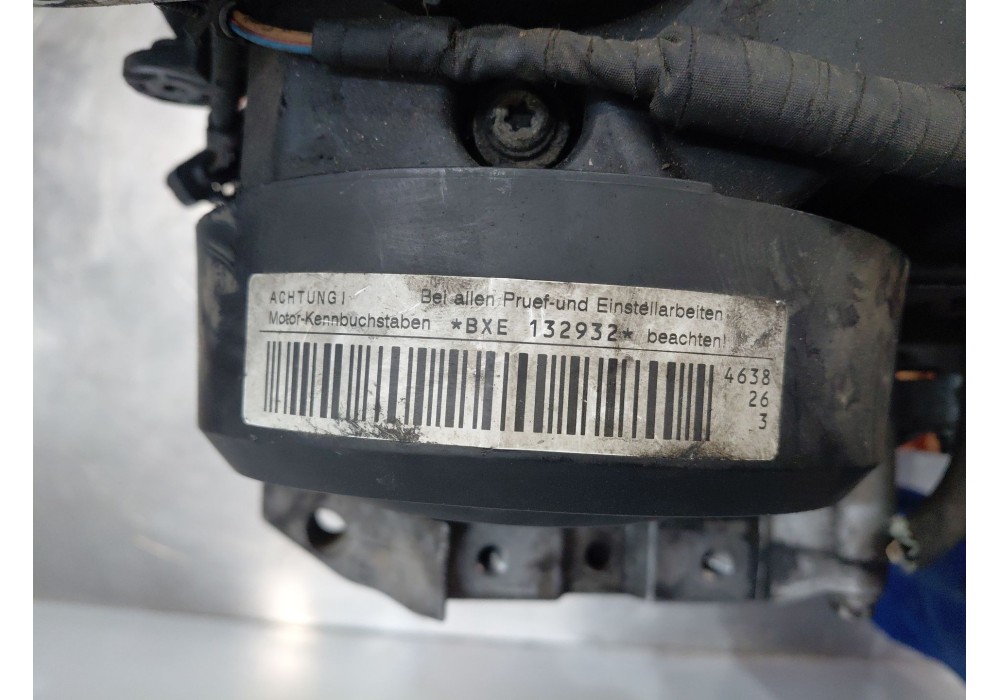 Recambio de motor completo para volkswagen golf v (1k1) 1.9 tdi referencia OEM IAM BXE 132932 BXE 