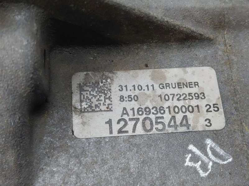 Recambio de caja cambios para mercedes-benz clase a (w169) a 170 (169.032, 169.332) referencia OEM IAM   