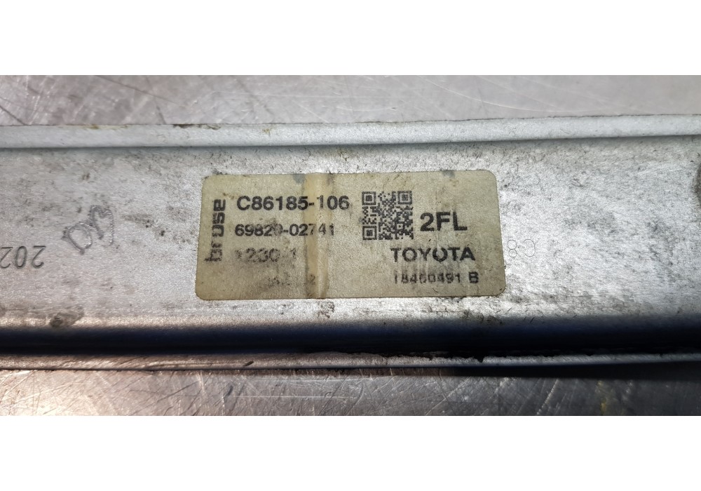 Recambio de elevalunas delantero izquierdo para toyota corolla touring sports (e21) hybrid advance referencia OEM IAM 6982002741