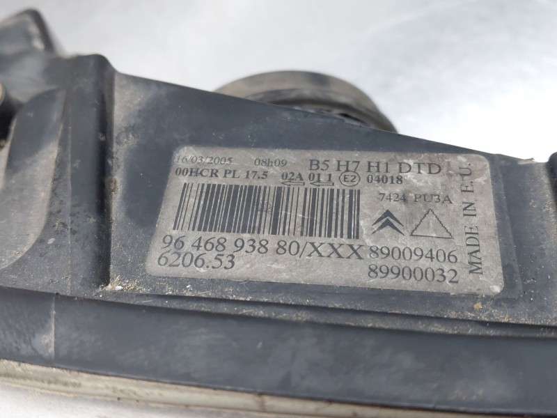 Recambio de faro derecho para citroën c4 i (lc_) 1.6 hdi referencia OEM IAM   
