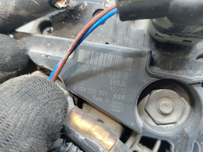 Recambio de alternador para skoda yeti (5l) 1.2 tsi referencia OEM IAM   