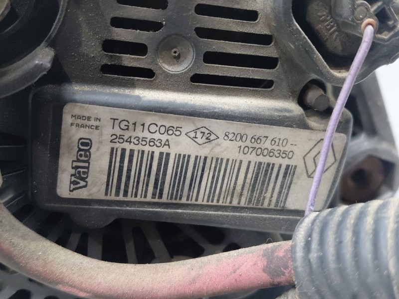 Recambio de alternador para renault grand scénic ii (jm0/1_) 1.9 dci (jm14) referencia OEM IAM   