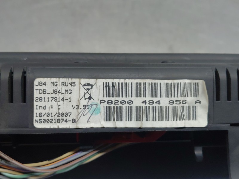 Recambio de pantalla multifuncion para renault grand scénic ii (jm0/1_) 1.9 dci (jm14) referencia OEM IAM   