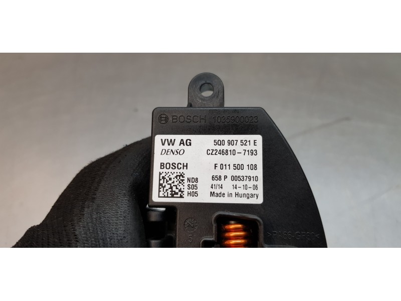 Recambio de resistencia calefaccion para volkswagen golf vii sportsvan business referencia OEM IAM 5Q0907521E   Recambio de resistencia calefaccion para volkswagen golf vii sportsvan business referencia OEM IAM 5Q0907521E