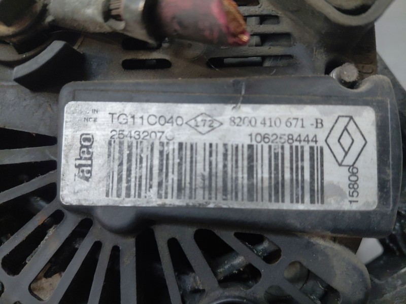 Recambio de alternador para renault scénic ii (jm0/1_) 1.9 dci (jm14) referencia OEM IAM 8200410671  