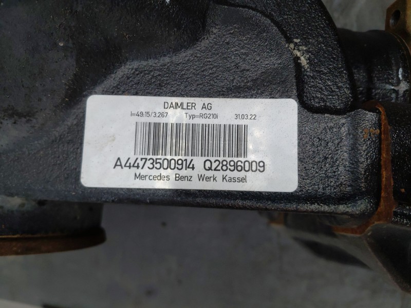 Recambio de diferencial trasero para mercedes-benz vito mixto (447) combi referencia OEM IAM A4473500914  
