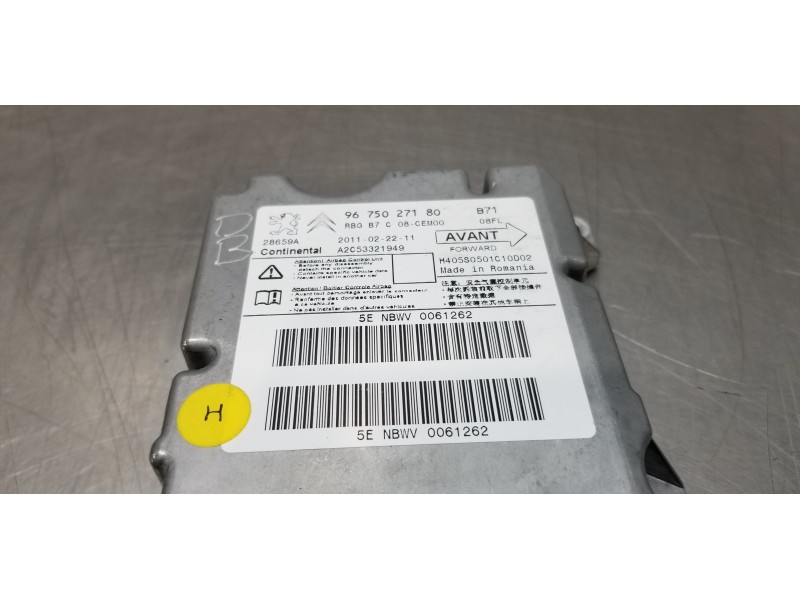 Recambio de kit airbag para citroen c4 lim. exclusive referencia OEM IAM 8247S4 96871568ZD, 4112QF