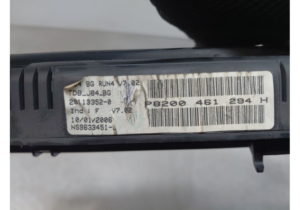 Recambio de cuadro instrumentos para renault scénic ii (jm0/1_) 1.5 dci (jm1e, jm16) referencia OEM IAM 8200461294  