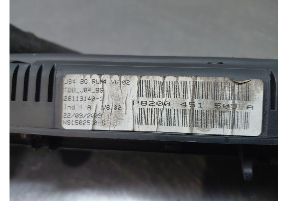 Recambio de cuadro instrumentos para renault scénic ii (jm0/1_) 1.6 (jm0c, jm0j, jm1b) referencia OEM IAM 8200451505  