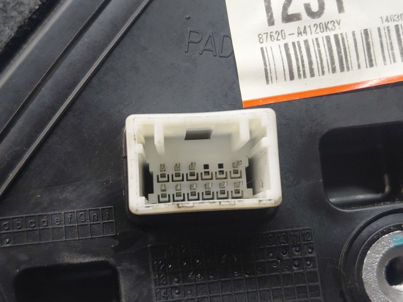Recambio de retrovisor derecho para kia carens iv 1.7 crdi referencia OEM IAM 87620A4120  