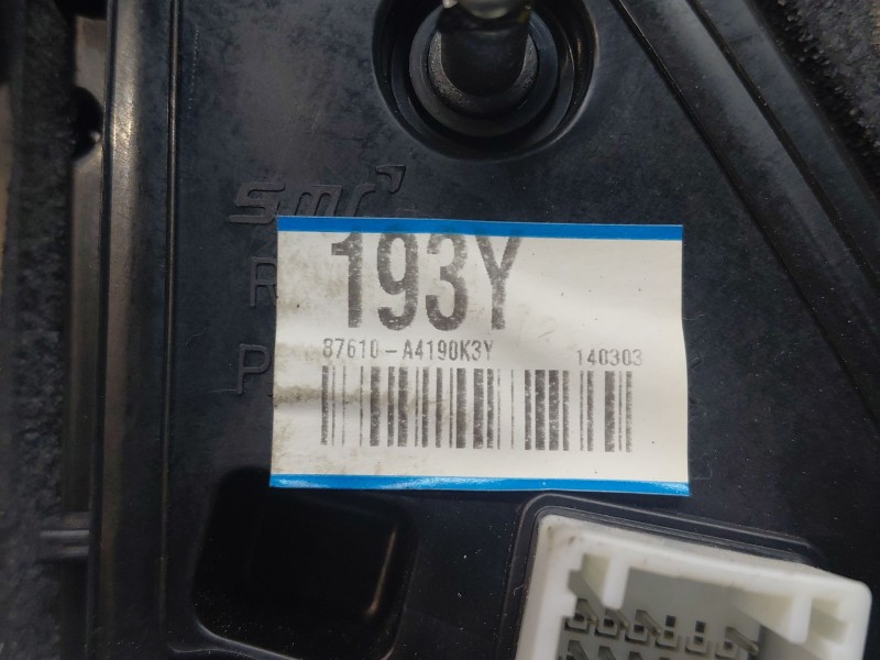 Recambio de retrovisor izquierdo para kia carens iv 1.7 crdi referencia OEM IAM 87610A4190  