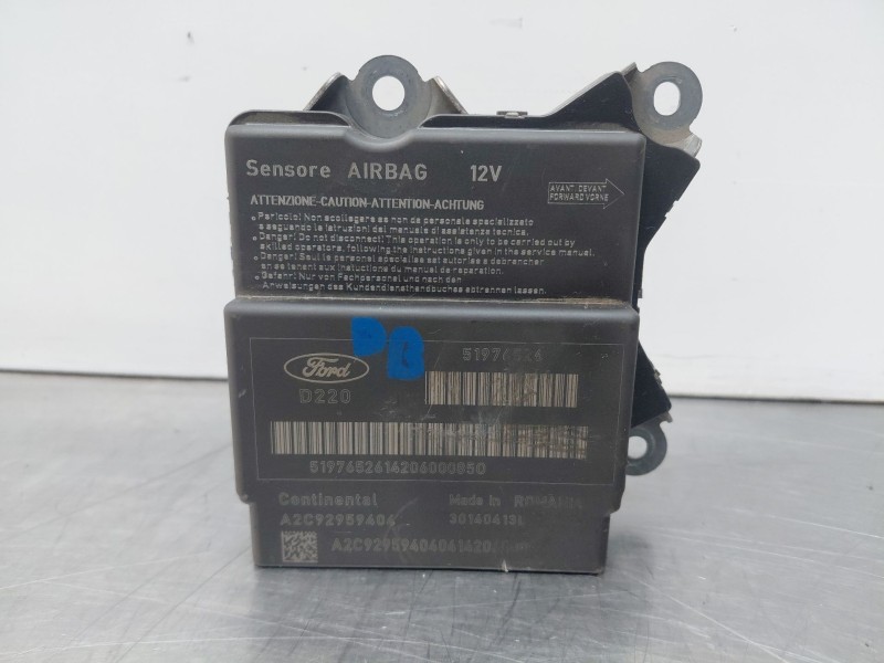 Recambio de centralita airbag para ford ka (ru8) 1.2 referencia OEM IAM 1949924 A2C92959404 