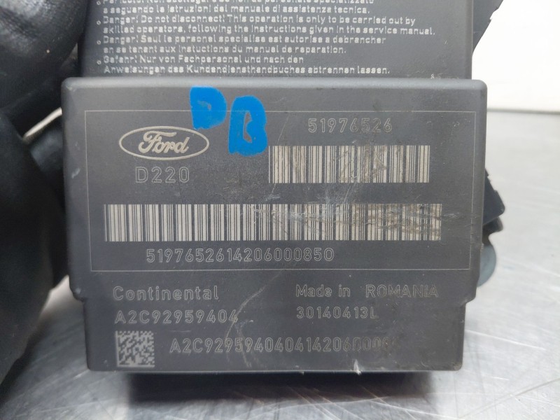 Recambio de centralita airbag para ford ka (ru8) 1.2 referencia OEM IAM 1949924 A2C92959404 