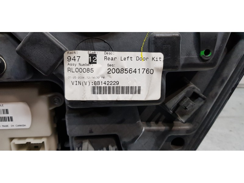 Recambio de elevalunas trasero izquierdo para chrysler grand voyager limited referencia OEM IAM 3016660G  