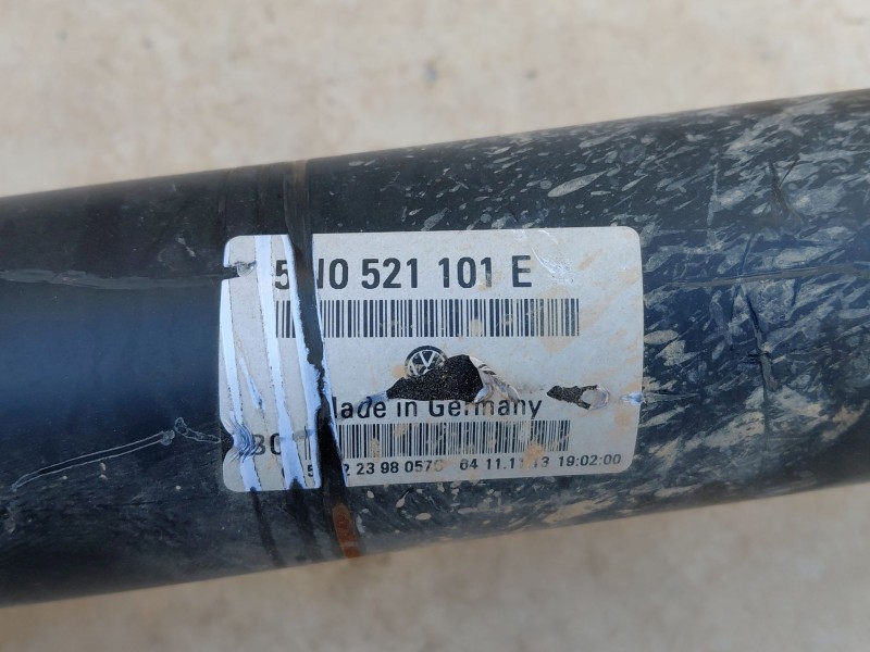 Recambio de transmision central para audi q3 (8ub, 8ug) 2.0 tdi quattro referencia OEM IAM 5N0521101E  