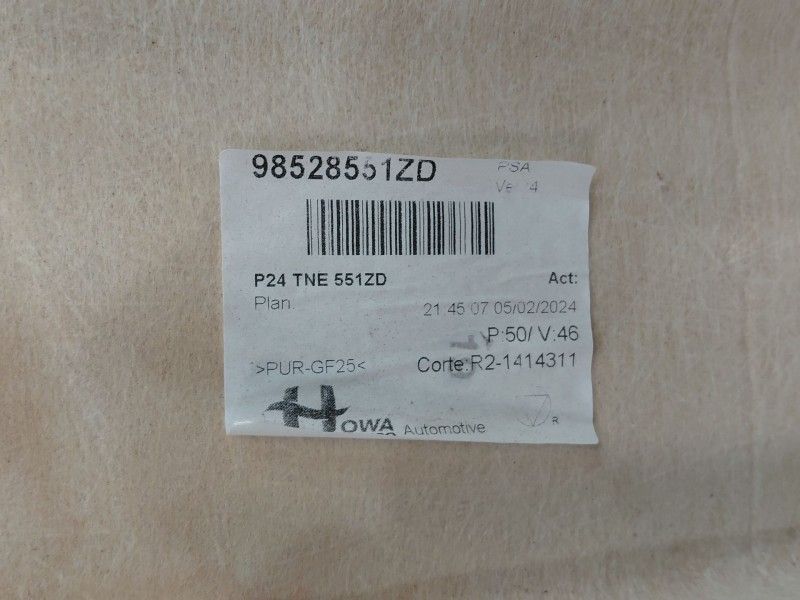 Recambio de techo interior para peugeot 2008 (p2) allure referencia OEM IAM   