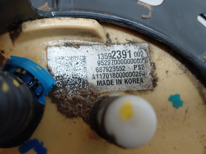 Recambio de aforador para opel mokka x selective referencia OEM IAM 13516859 13592391 
