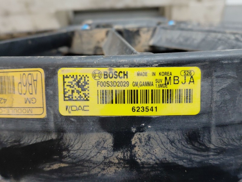 Recambio de electroventilador para opel mokka x selective referencia OEM IAM 42607459 42441964 F00S3D2029