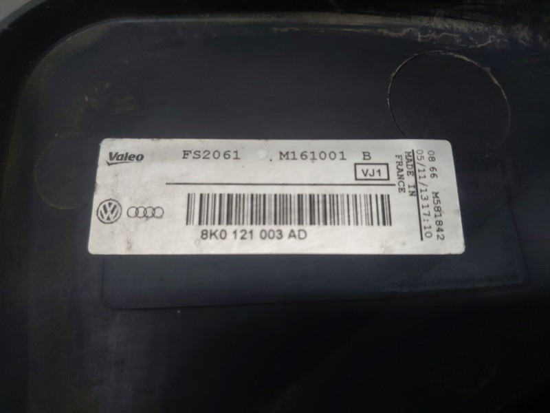 Recambio de electroventilador para audi q3 (8ub, 8ug) 2.0 tdi quattro referencia OEM IAM 8K0959455P 8K0959455Q 