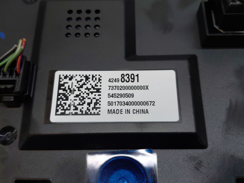 Recambio de pantalla multifuncion para opel mokka x selective referencia OEM IAM 42498391  