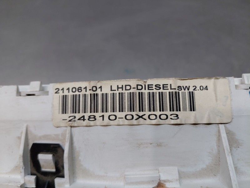 Recambio de cuadro instrumentos para nissan terrano ii (r20) 2.7 tdi 4wd referencia OEM IAM 248100X003  