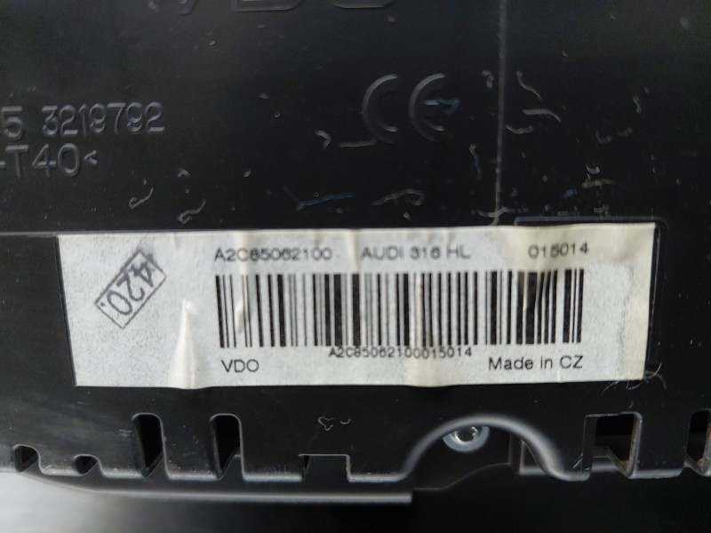 Recambio de cuadro instrumentos para audi q3 (8ub, 8ug) 2.0 tdi quattro referencia OEM IAM 8U0920930E  
