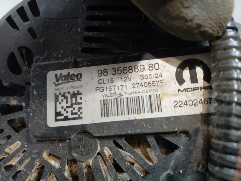 Recambio de alternador para peugeot 2008 (p2) allure referencia OEM IAM   