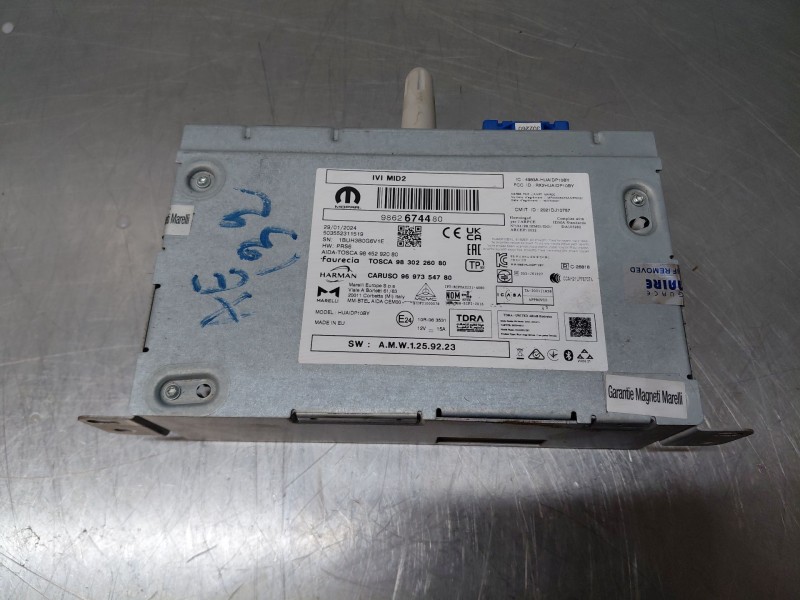 Recambio de sistema audio / radio cd para peugeot 2008 (p2) allure referencia OEM IAM   