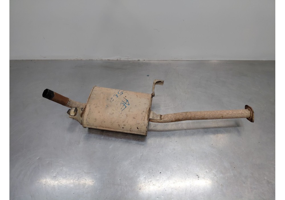 Recambio de silenciador trasero para nissan terrano ii (r20) 2.7 tdi 4wd referencia OEM IAM 201007F654 201007F600 