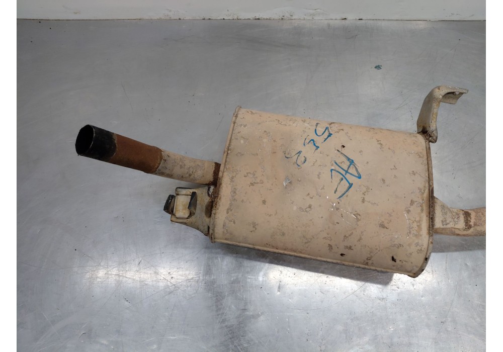 Recambio de silenciador trasero para nissan terrano ii (r20) 2.7 tdi 4wd referencia OEM IAM 201007F654 201007F600 