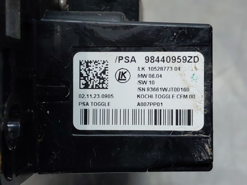 Recambio de palanca cambio para peugeot 2008 (p2) allure referencia OEM IAM   