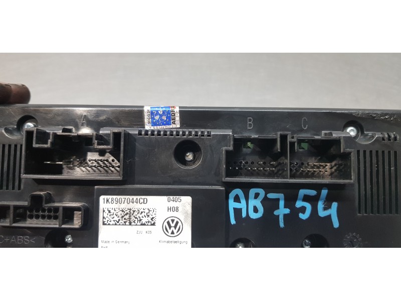 Recambio de mando calefaccion / aire acondicionado para volkswagen caddy furgón/kombi kombi referencia OEM IAM 1K9807044CD  